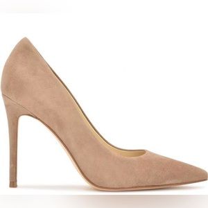 🌸 ZARA Suede Cream Heels/Pumps